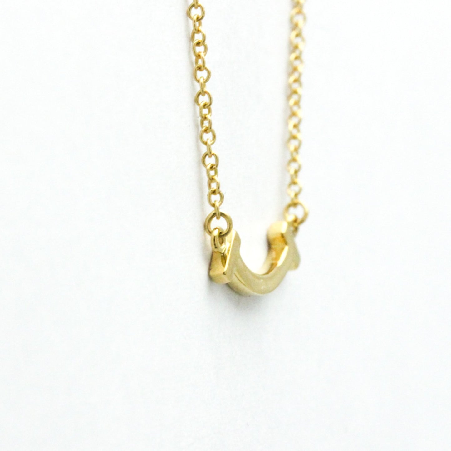 Tiffany & Co Smile, Gold, Yellow Gold, necklace