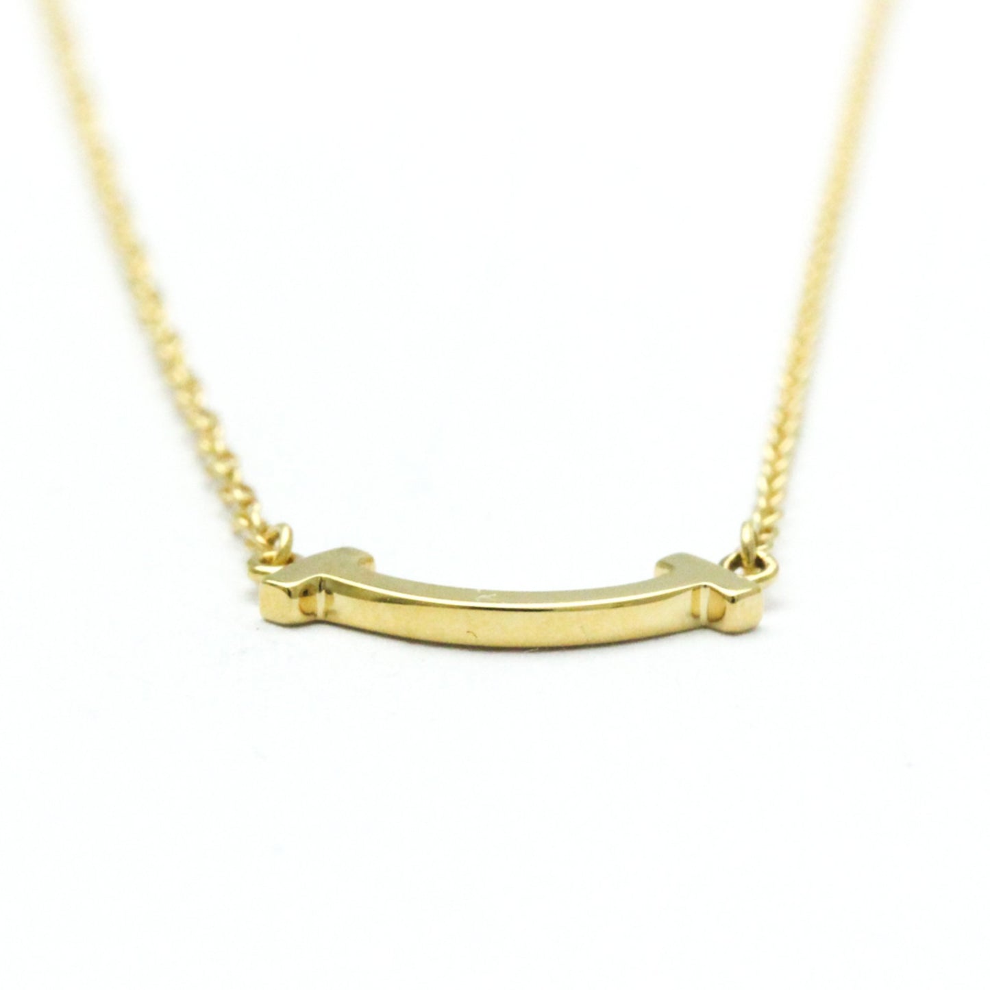 Tiffany & Co Smile, Gold, Yellow Gold, necklace