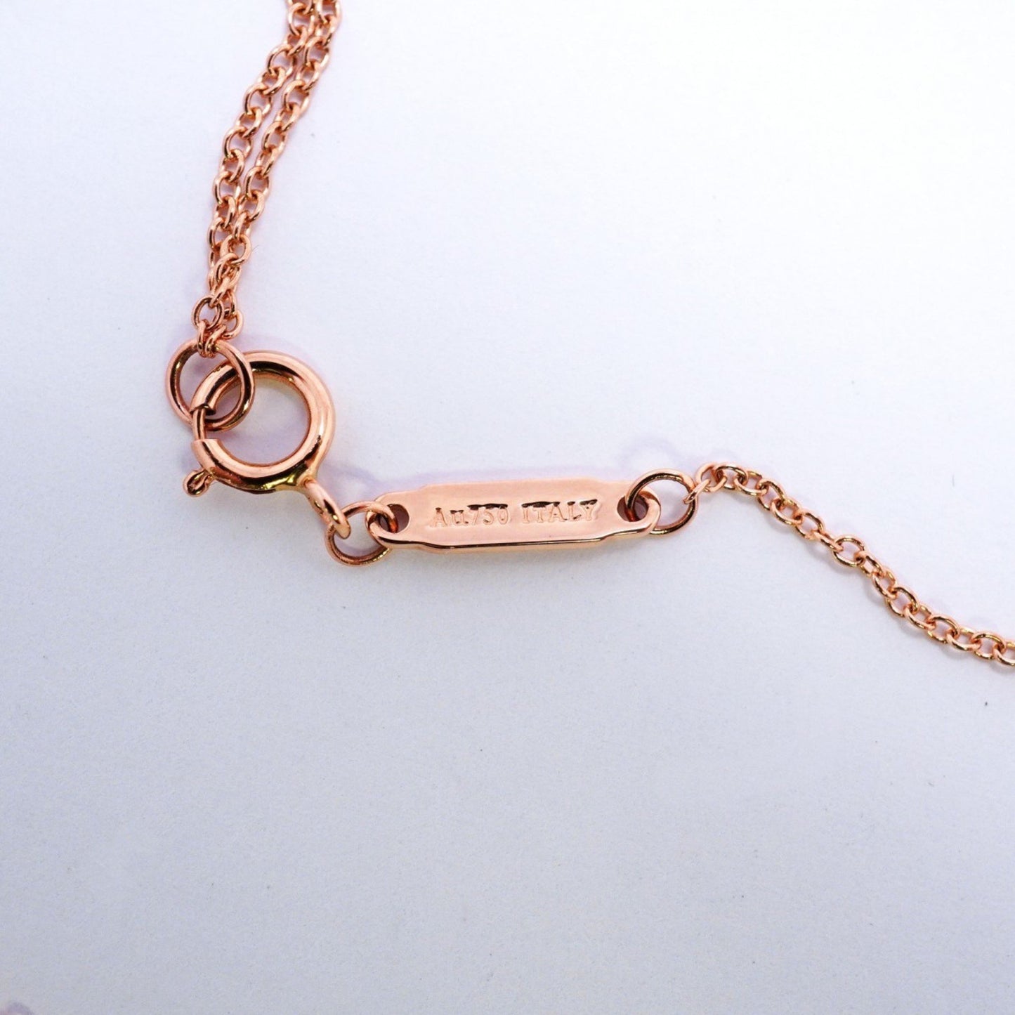 Tiffany & Co Smile, Gold, Rose Gold, necklace