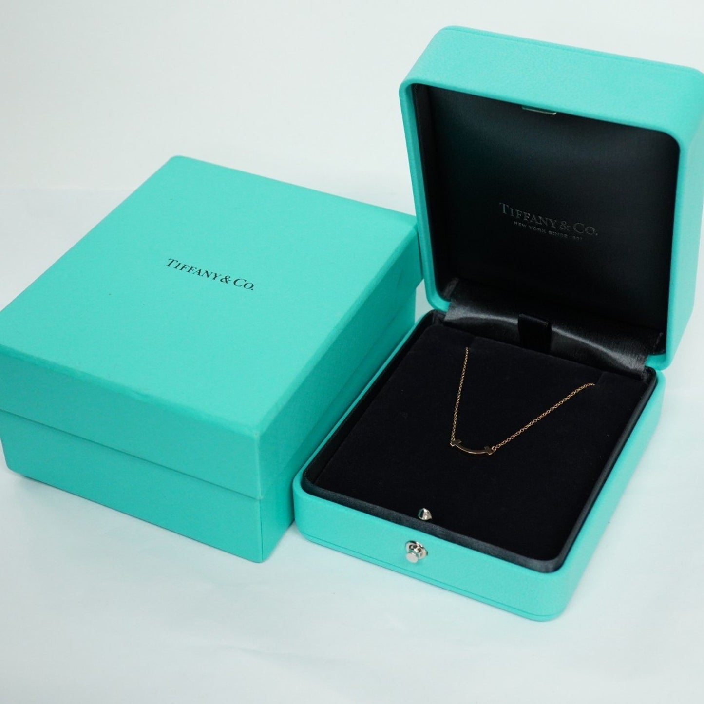 Tiffany & Co Smile, Gold, Rose Gold, necklace