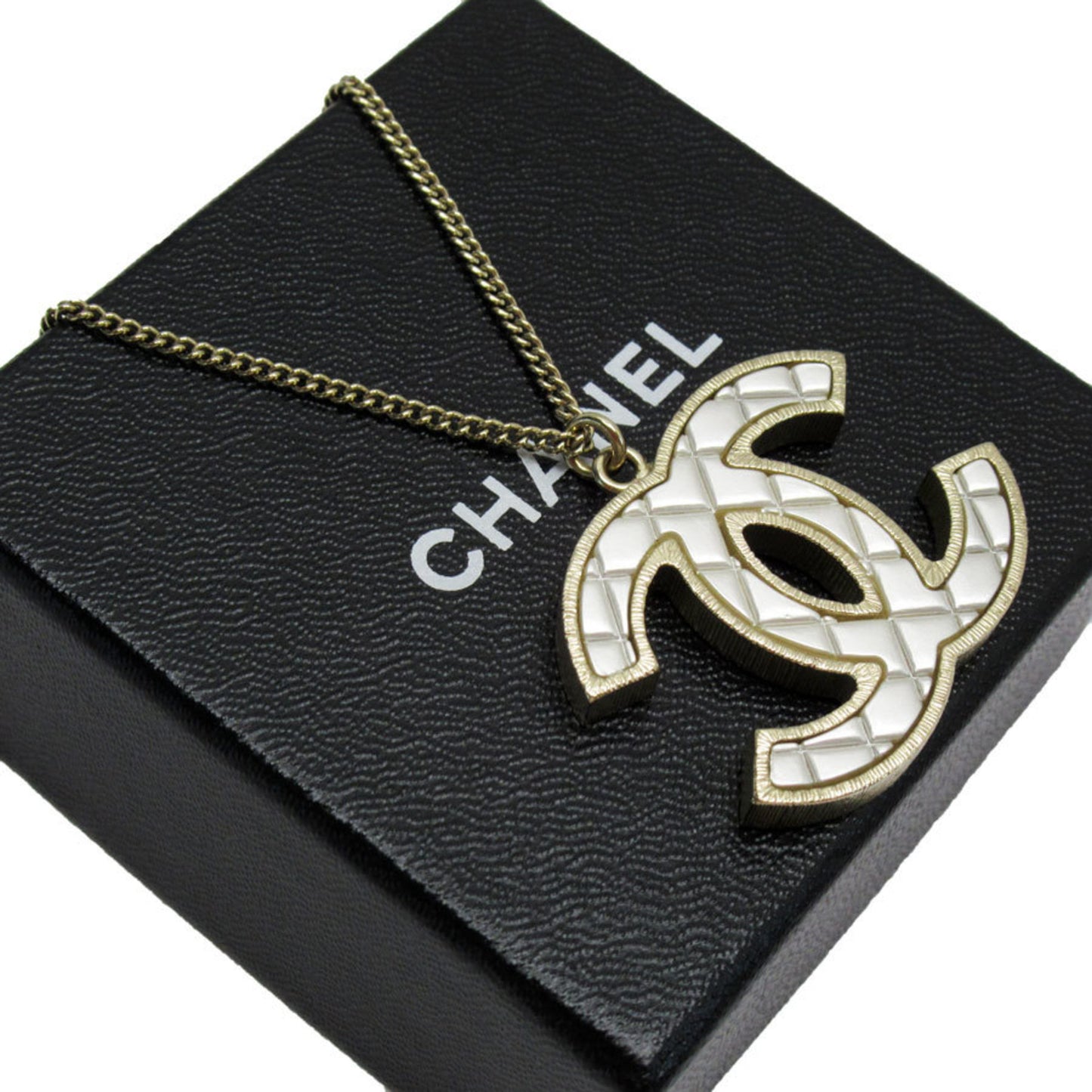 Chanel, Gold, Metal, necklace