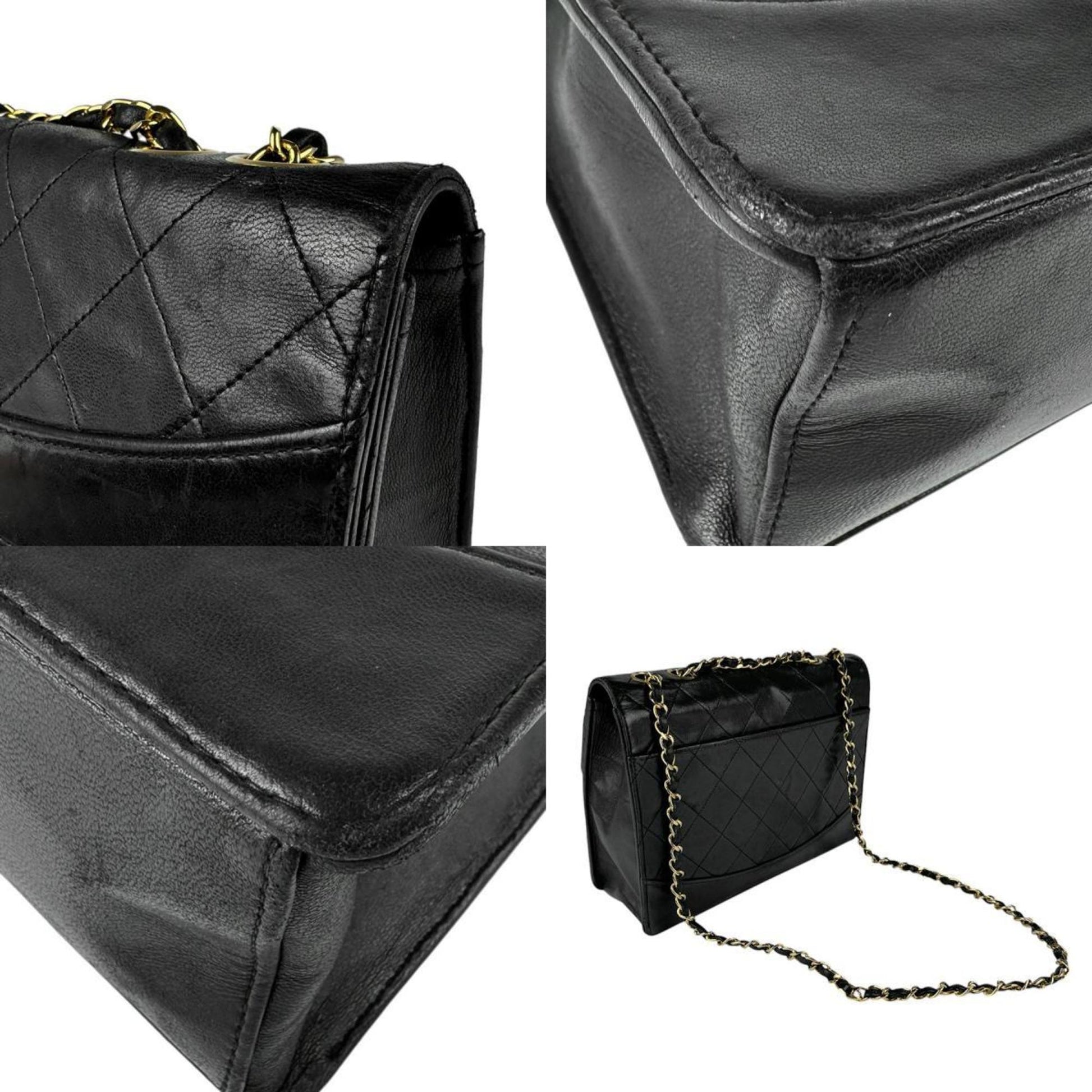 "Chanel 2,55", Black, Leather, shoulder