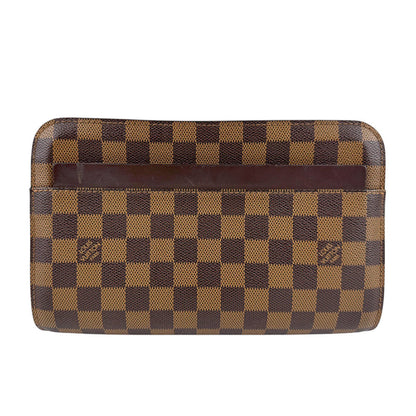 Louis Vuitton Saint Louis, Brown, Canvas, clutch