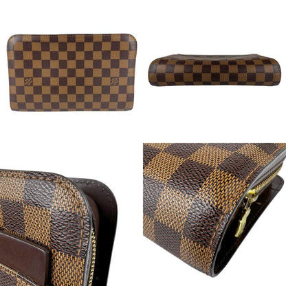 Louis Vuitton Saint Louis, Brown, Canvas, clutch