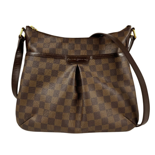 Louis Vuitton Bloomsbury, Brown, Canvas, shoulder