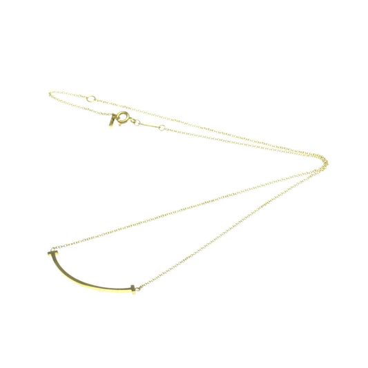 Tiffany & Co Smile, Gold, Yellow Gold, necklace