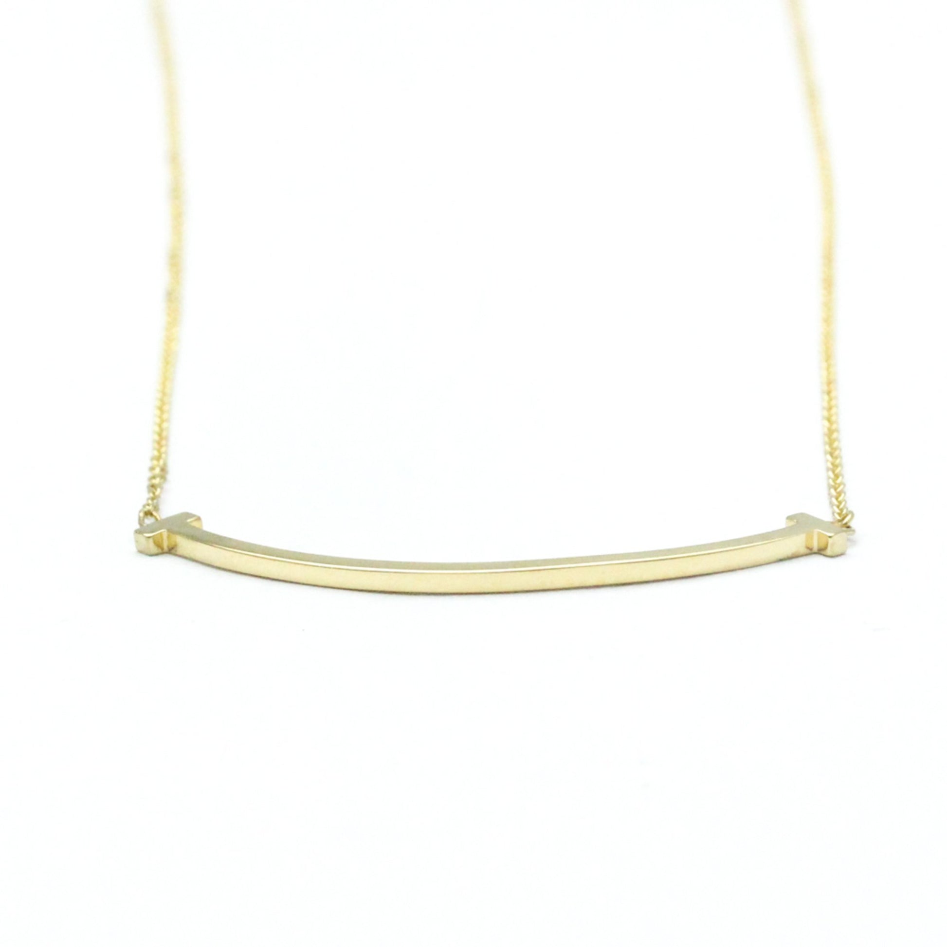 Tiffany & Co Smile, Gold, Yellow Gold, necklace