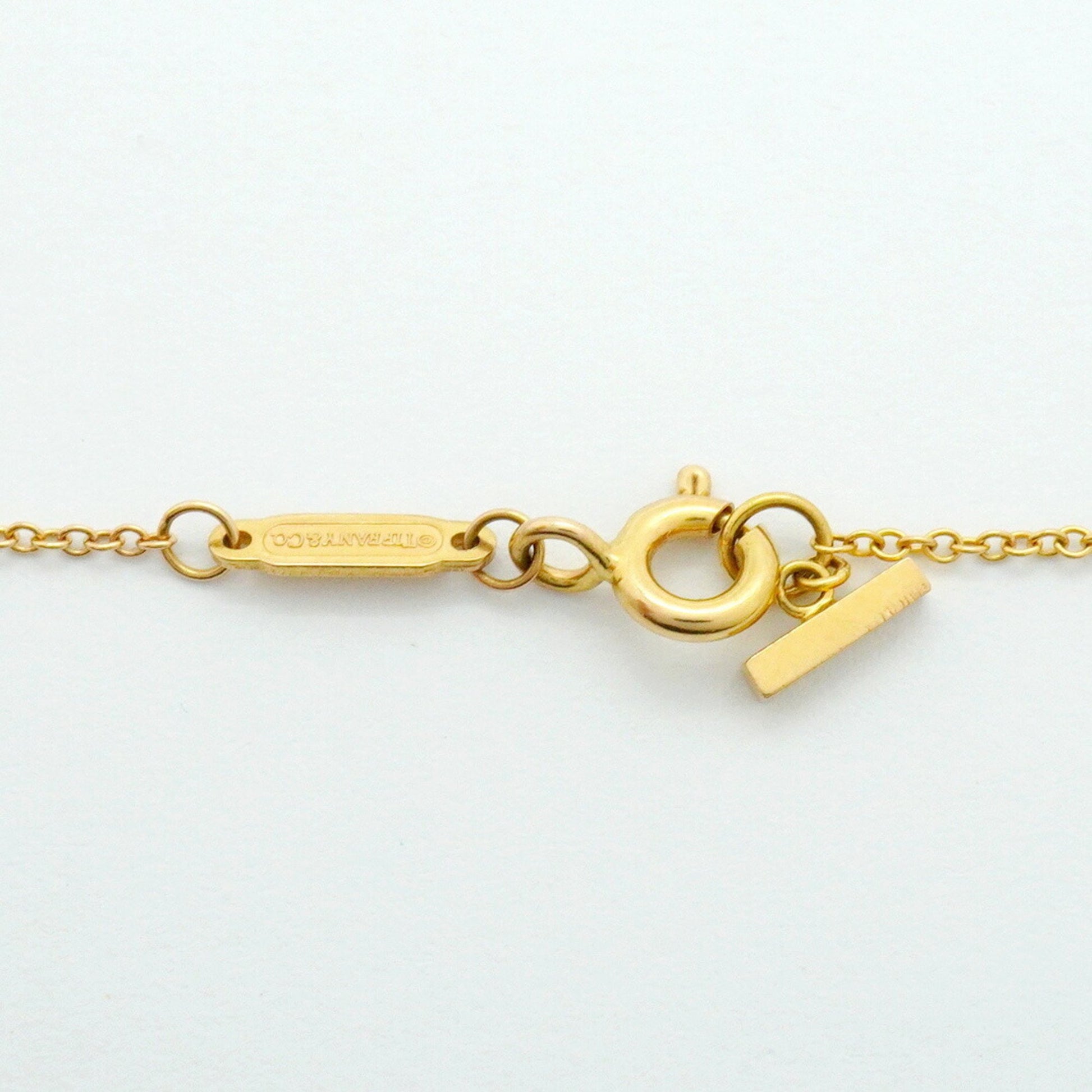 Tiffany & Co T Smile, Gold, Yellow Gold, necklace