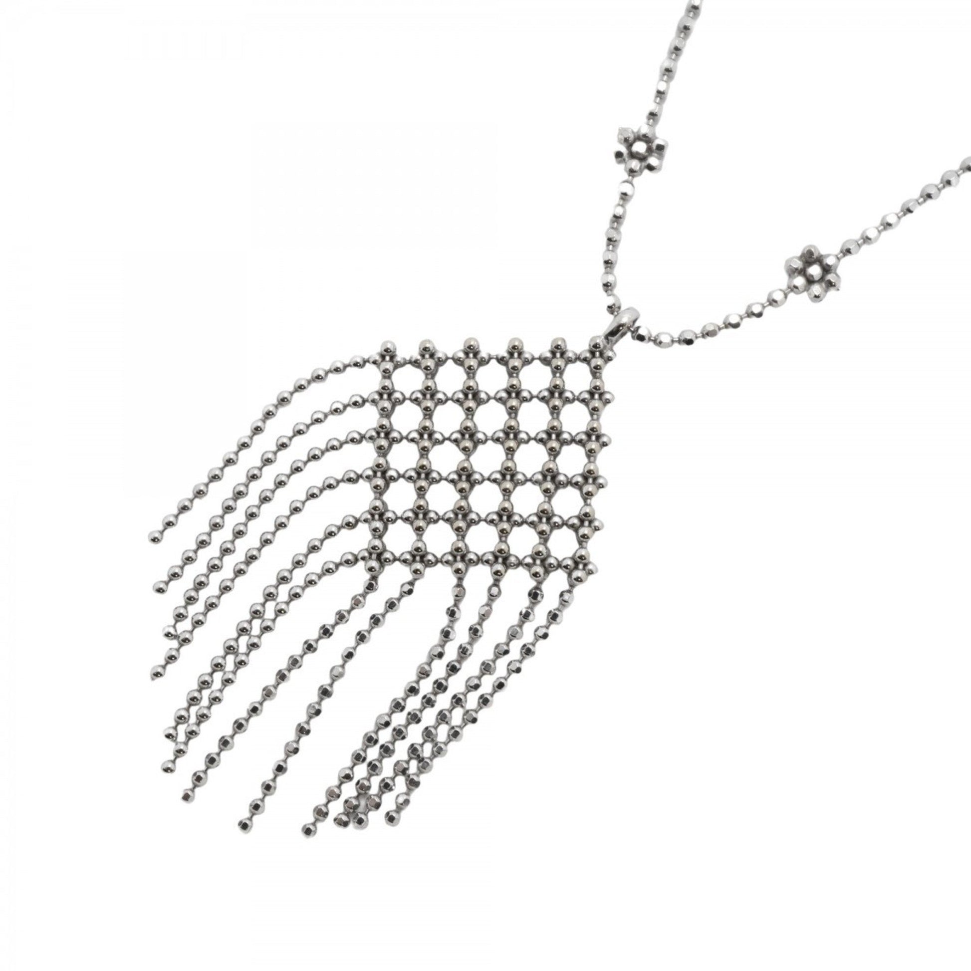 Tiffany & Co Mesh, Silver, White Gold, necklace