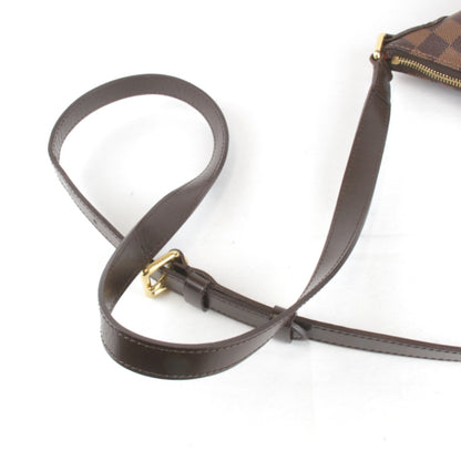 Louis Vuitton Bloomsbury, Brown, Canvas, shoulder