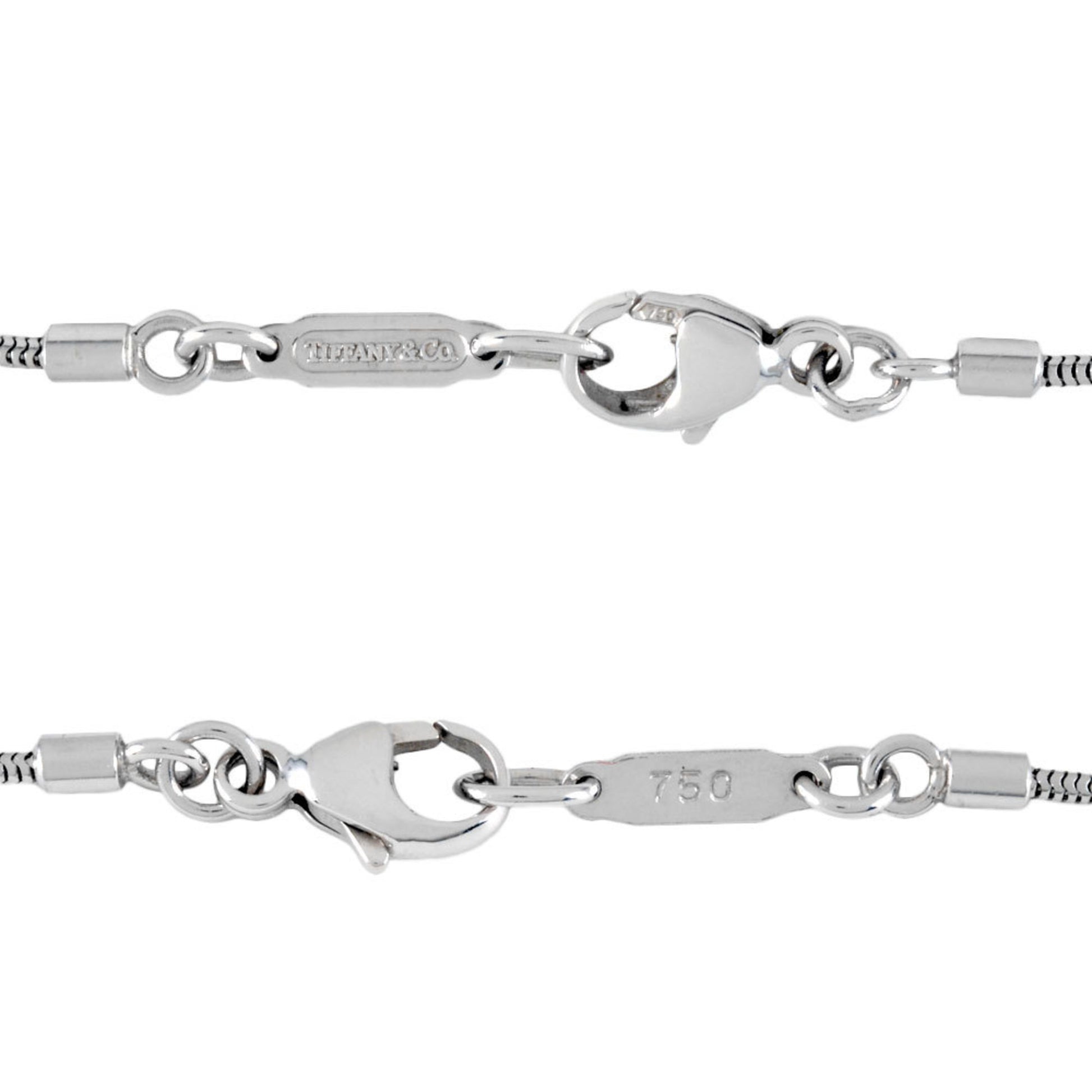 Tiffany & Co, Silver, White Gold, necklace