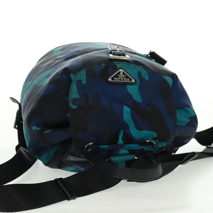 Prada Camouflage Tessuto, Multicolour, Nylon, Tote Bag