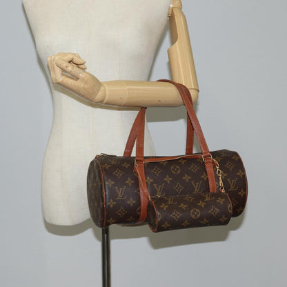 Louis Vuitton Papillon 30, Brown, Canvas, handbag