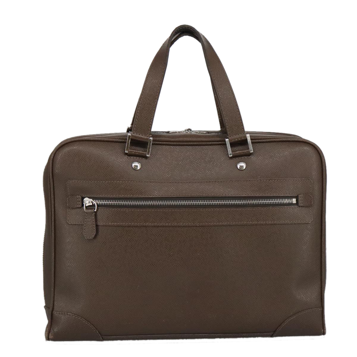 Louis Vuitton Igore, Brown, Leather, briefcase