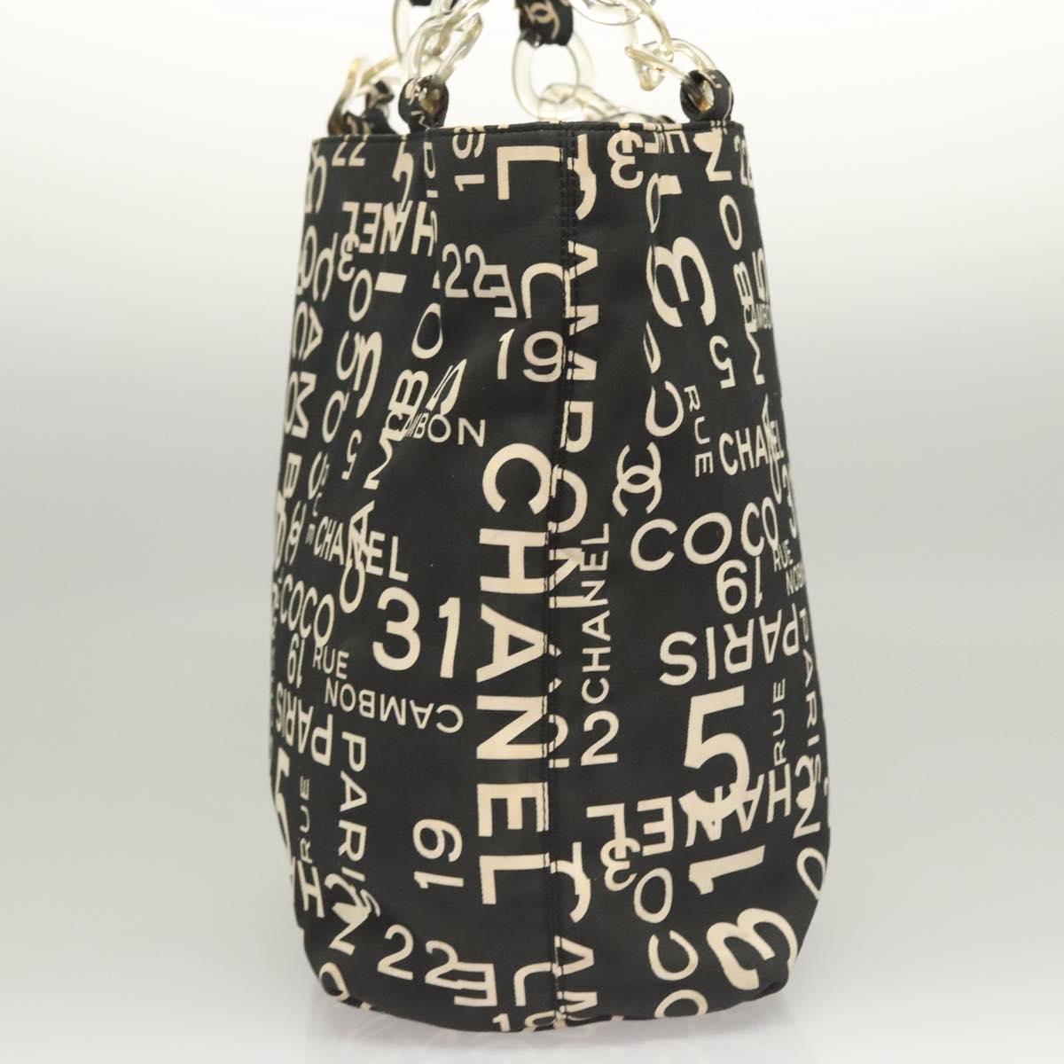 Chanel By sea, Black, Canvas, tote