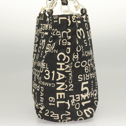 Chanel By sea, Black, Canvas, tote