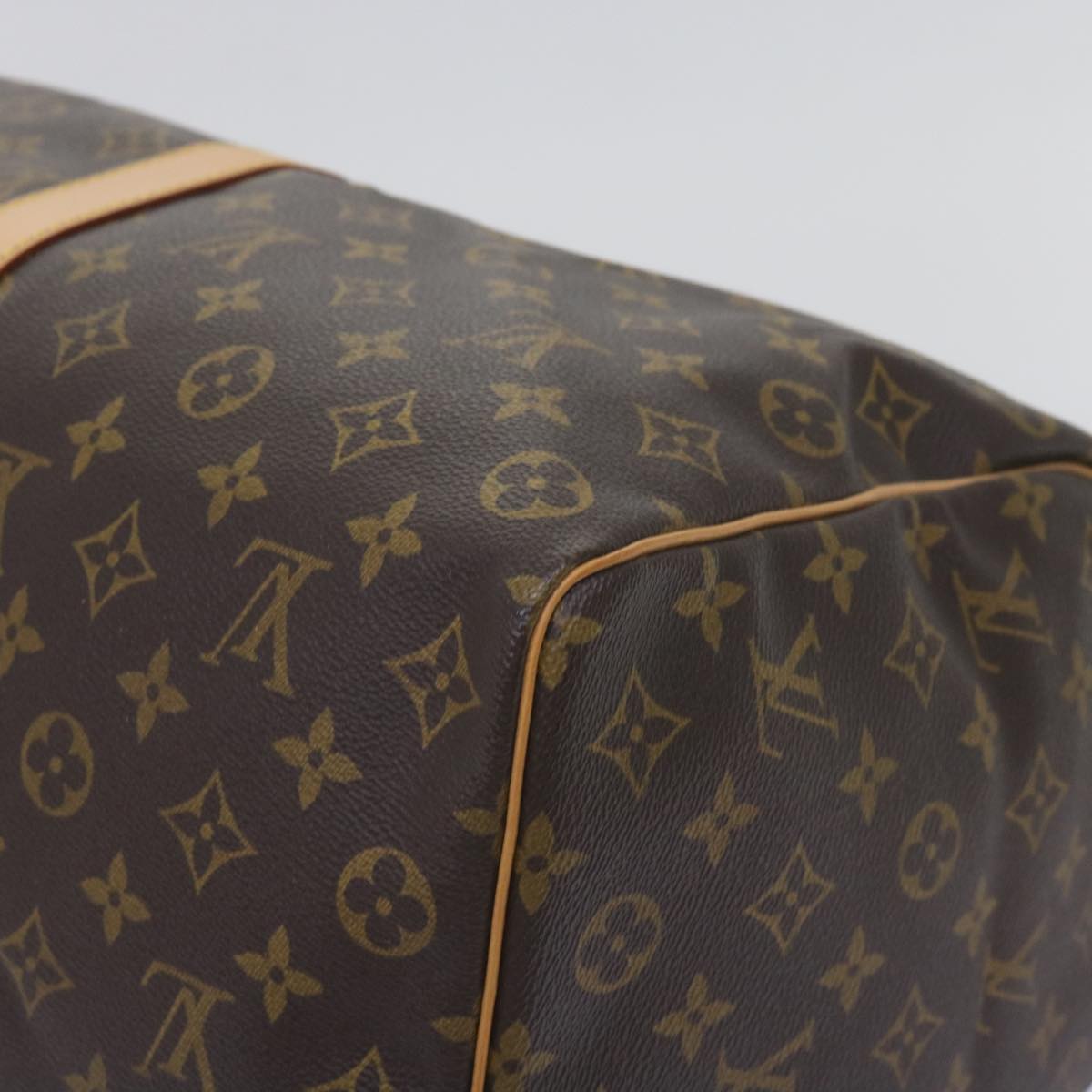 Louis Vuitton Keepall 50, Brown, Canvas, travel