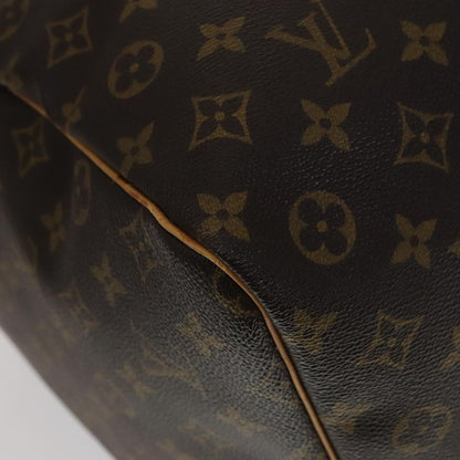 Louis Vuitton Keepall 60, Brown, Canvas, travel