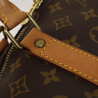 Louis Vuitton Keepall 60, Black, Canvas, travel