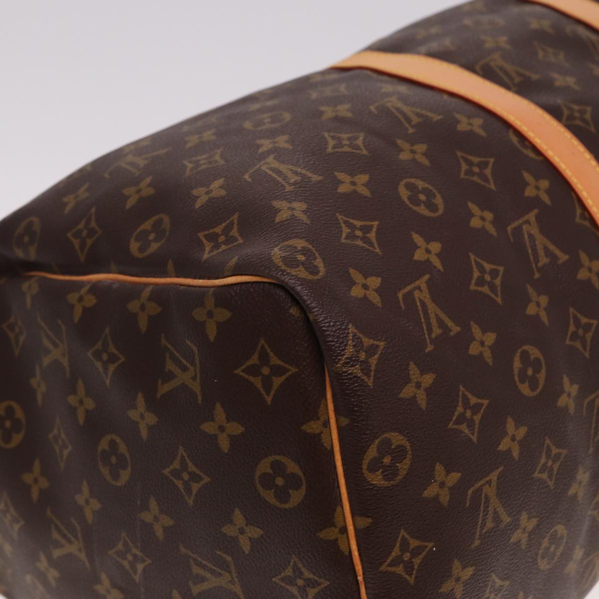 Louis Vuitton Keepall 50, Brown, Canvas, travel