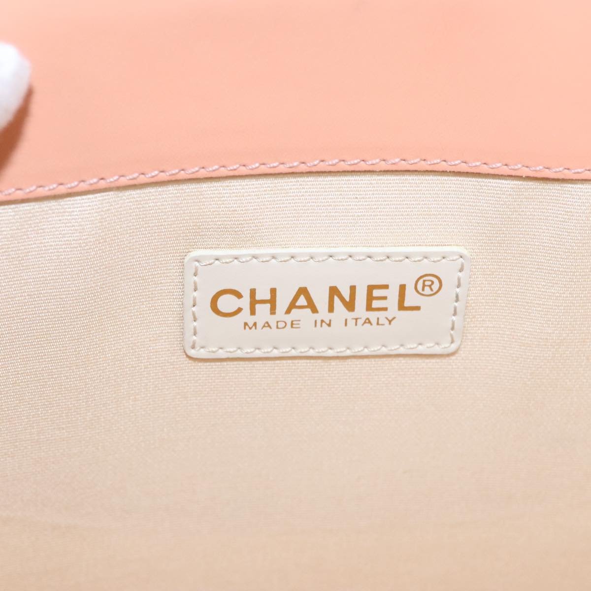 Chanel Coco Mark, Pink, Canvas, tote