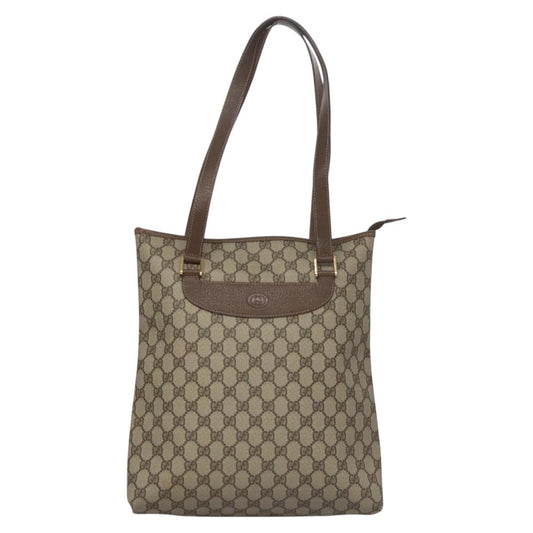 Gucci GG canvas, Beige, Canvas, shoulder