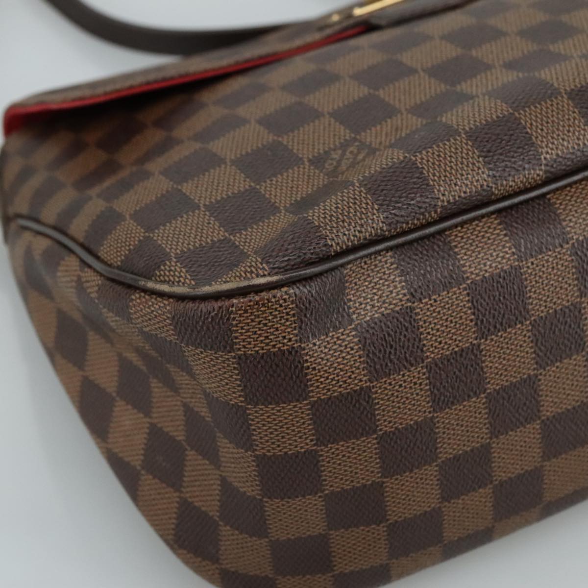 Louis Vuitton Besace, Brown, Canvas, shoulder