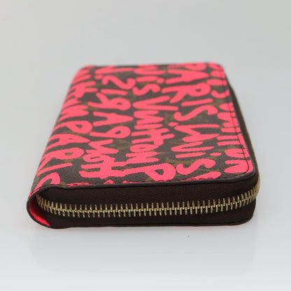 Louis Vuitton Zippy wallet, Pink, Canvas, wallet