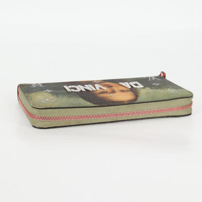 Louis Vuitton Zippy wallet, Green, Canvas, wallet