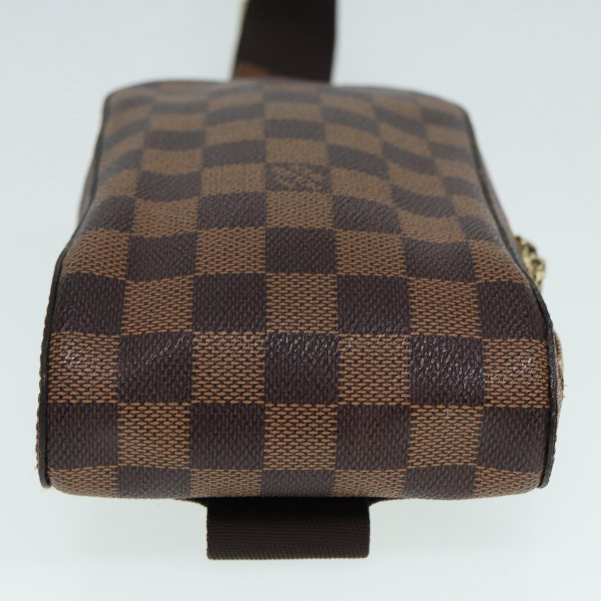 Louis Vuitton Geronimos, Brown, Canvas, clutch