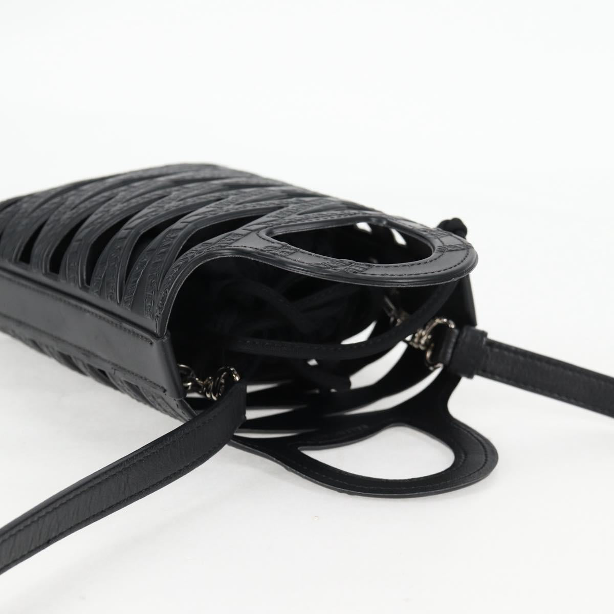 Balenciaga, Black, Leather, handbag