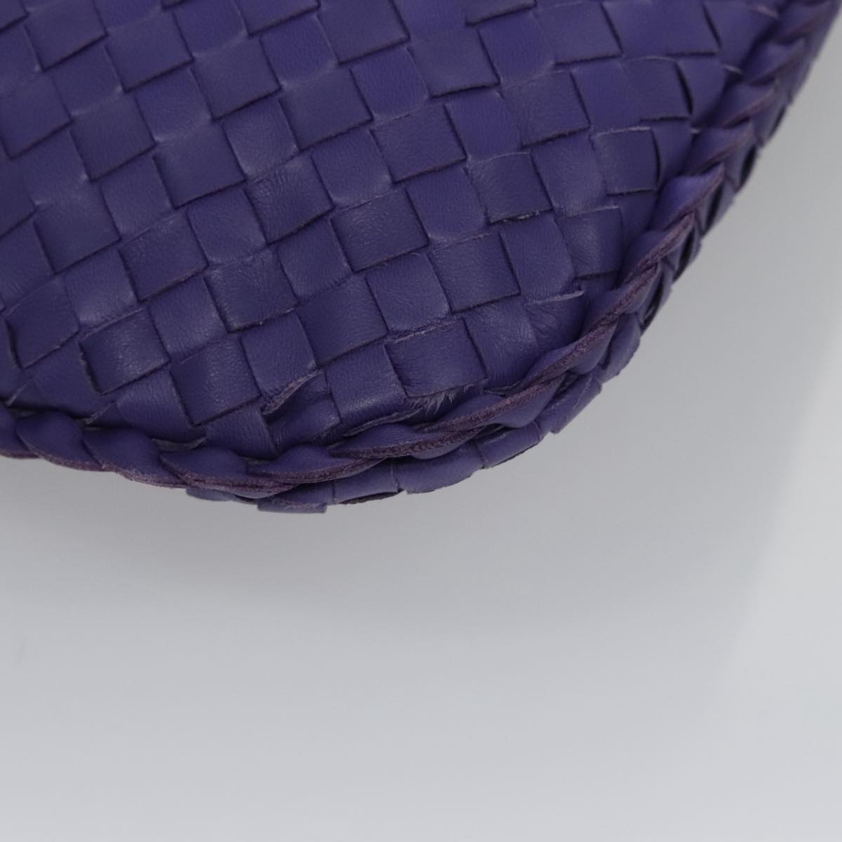 Bottega Veneta Veneta, Purple, Leather, handbag