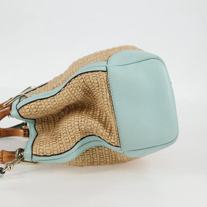 Gucci Bamboo, Beige, Leather, tote