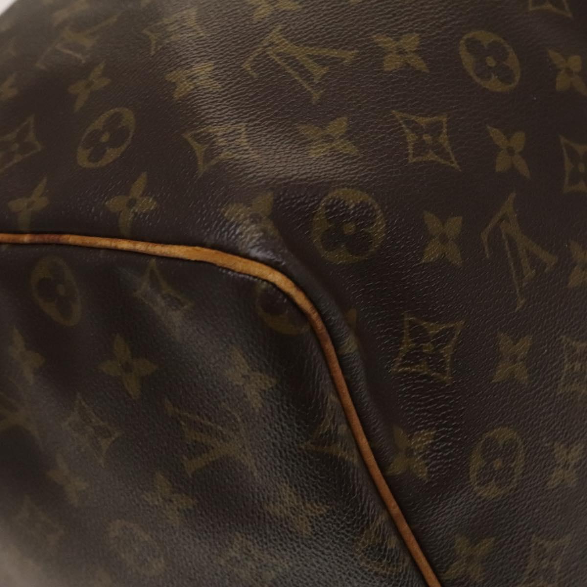 Louis Vuitton Keepall 60, Brown, Canvas, travel