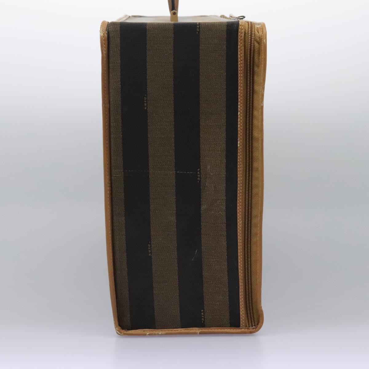 Fendi Pequin, Black, Canvas, travel