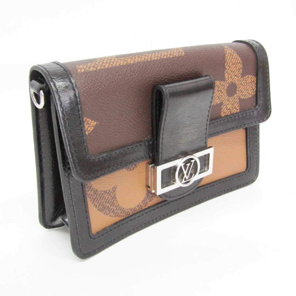 Louis Vuitton Dauphine Bumbag Reverse Monogram Giant, Brown, Canvas, Crossbody Bag