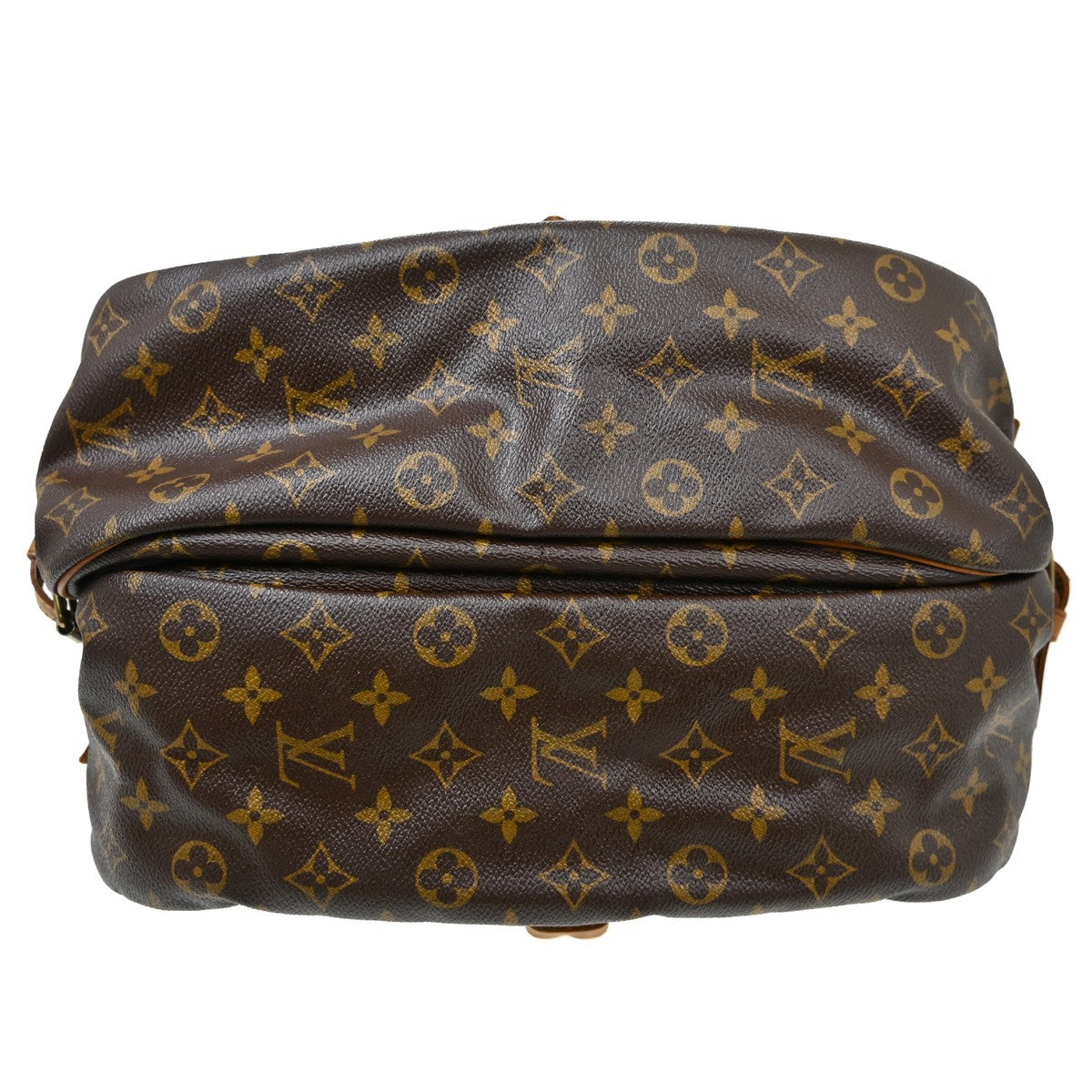 Louis Vuitton Saumur Monogram Canvas, Brown, Canvas, Shoulder Bag