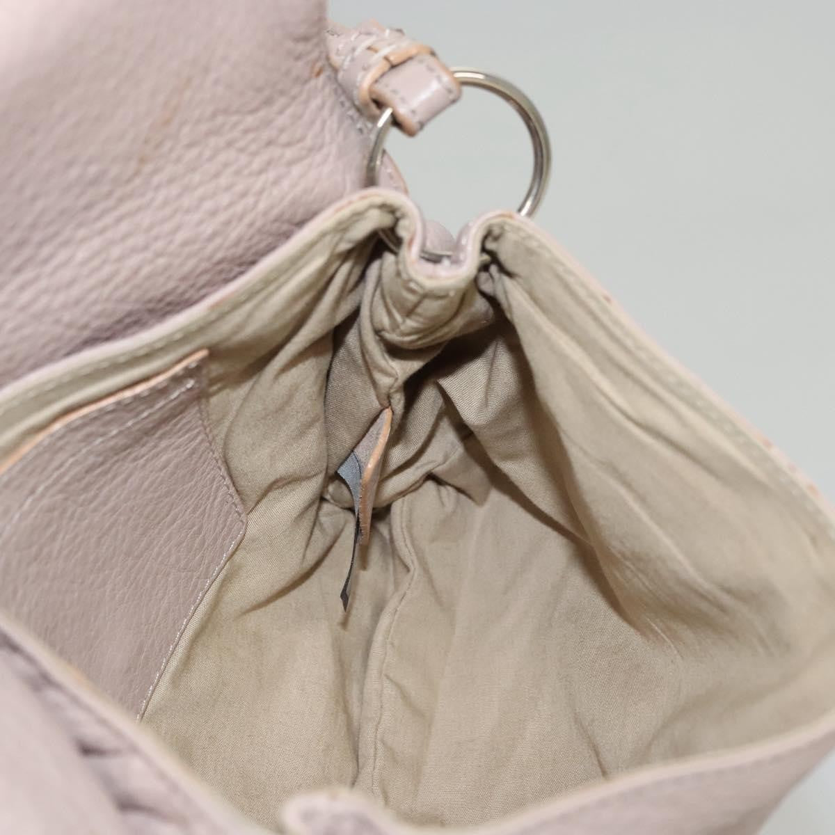 Chloe Lily Leather, Pink, Leather, Handbag