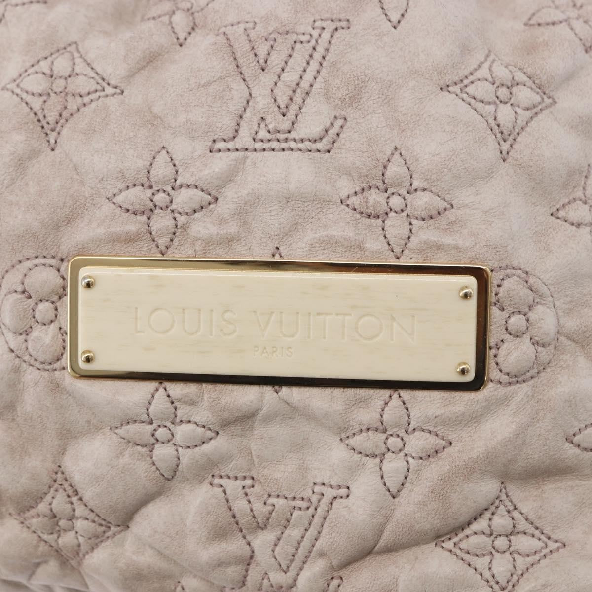 Louis Vuitton Olympe Stratus Limited Edition Monogram Lambskin, Beige, Leather, Handbag