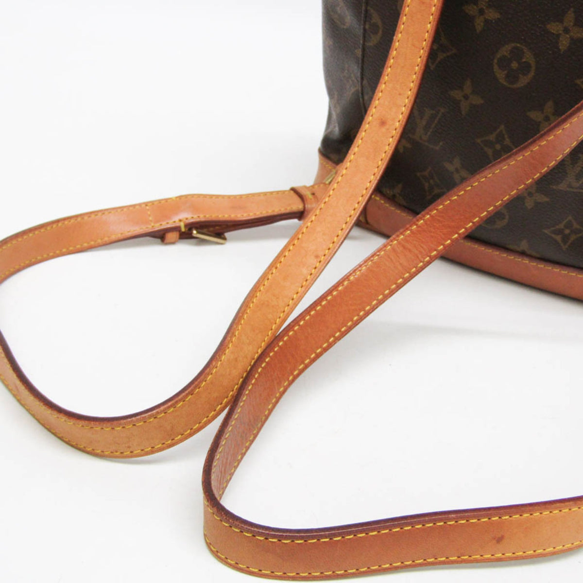 Louis Vuitton Vintage Montsouris Monogram Canvas, Brown, Canvas, Backpack