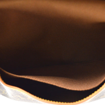 Louis Vuitton Saumur Monogram, Brown, Canvas, Shoulder Bag