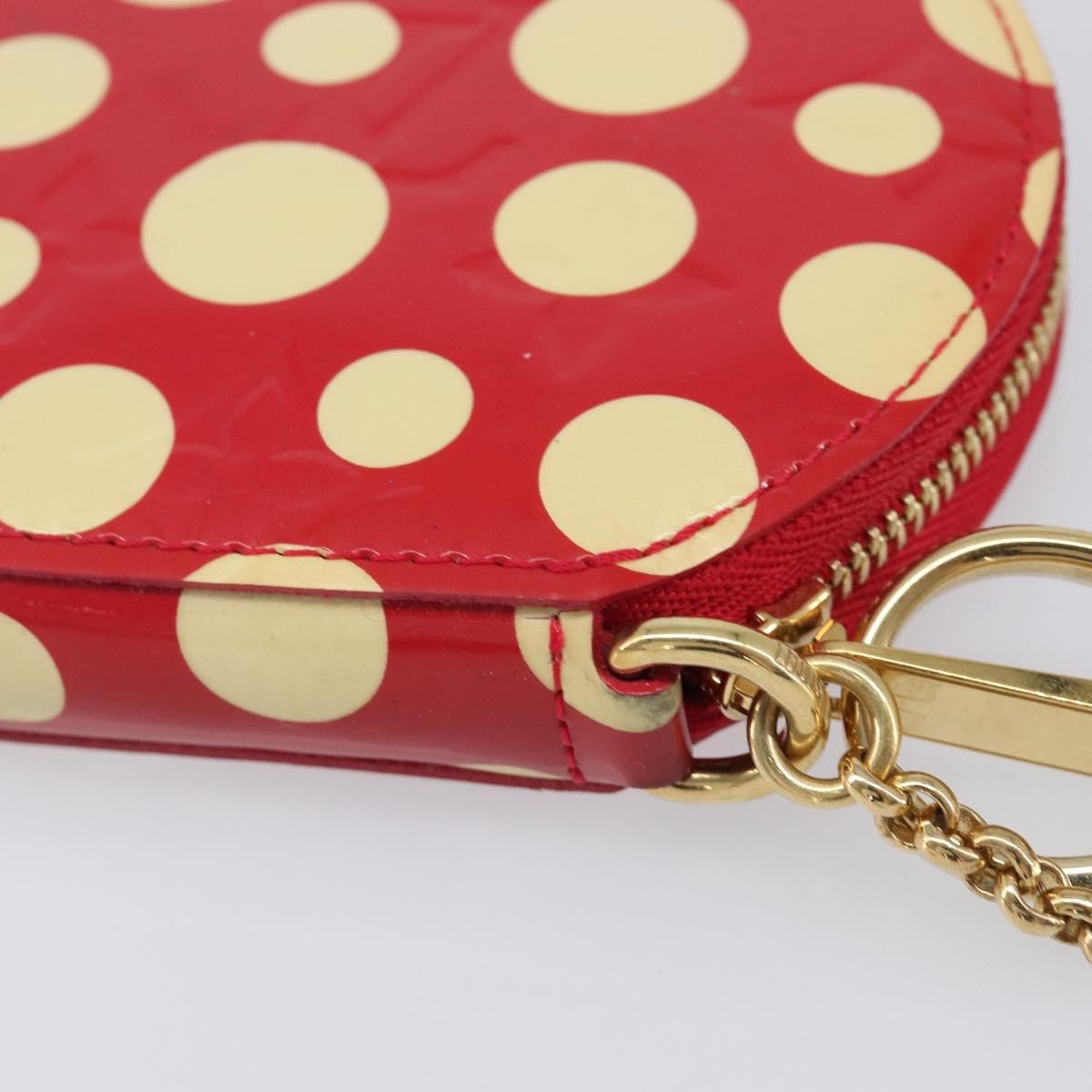 Louis Vuitton Boite Chapeau Coin Purse Patent Leather, Red, Patent Leather, Wallet