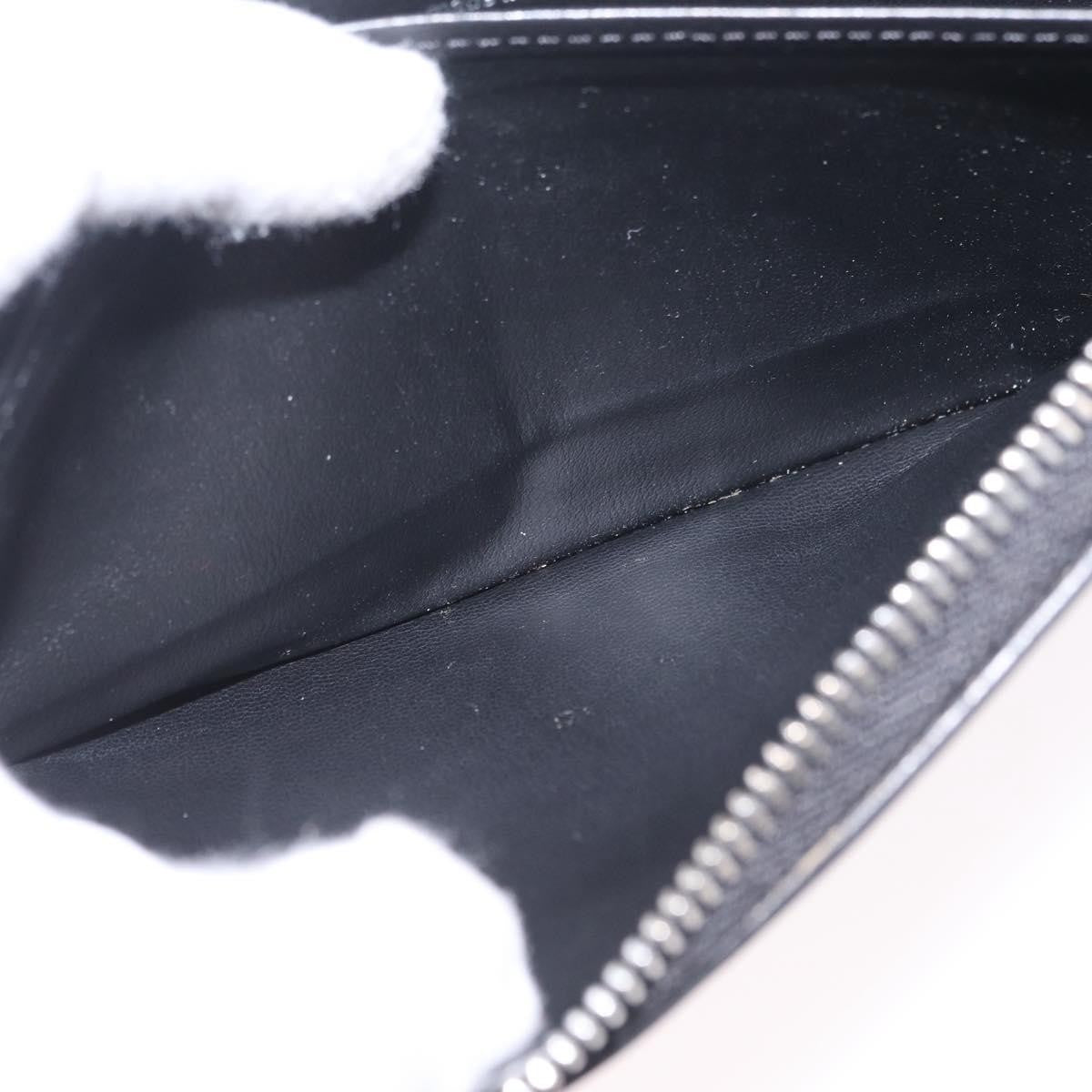 Louis Vuitton Zippy Mahina Leather, Black, Leather, Wallet