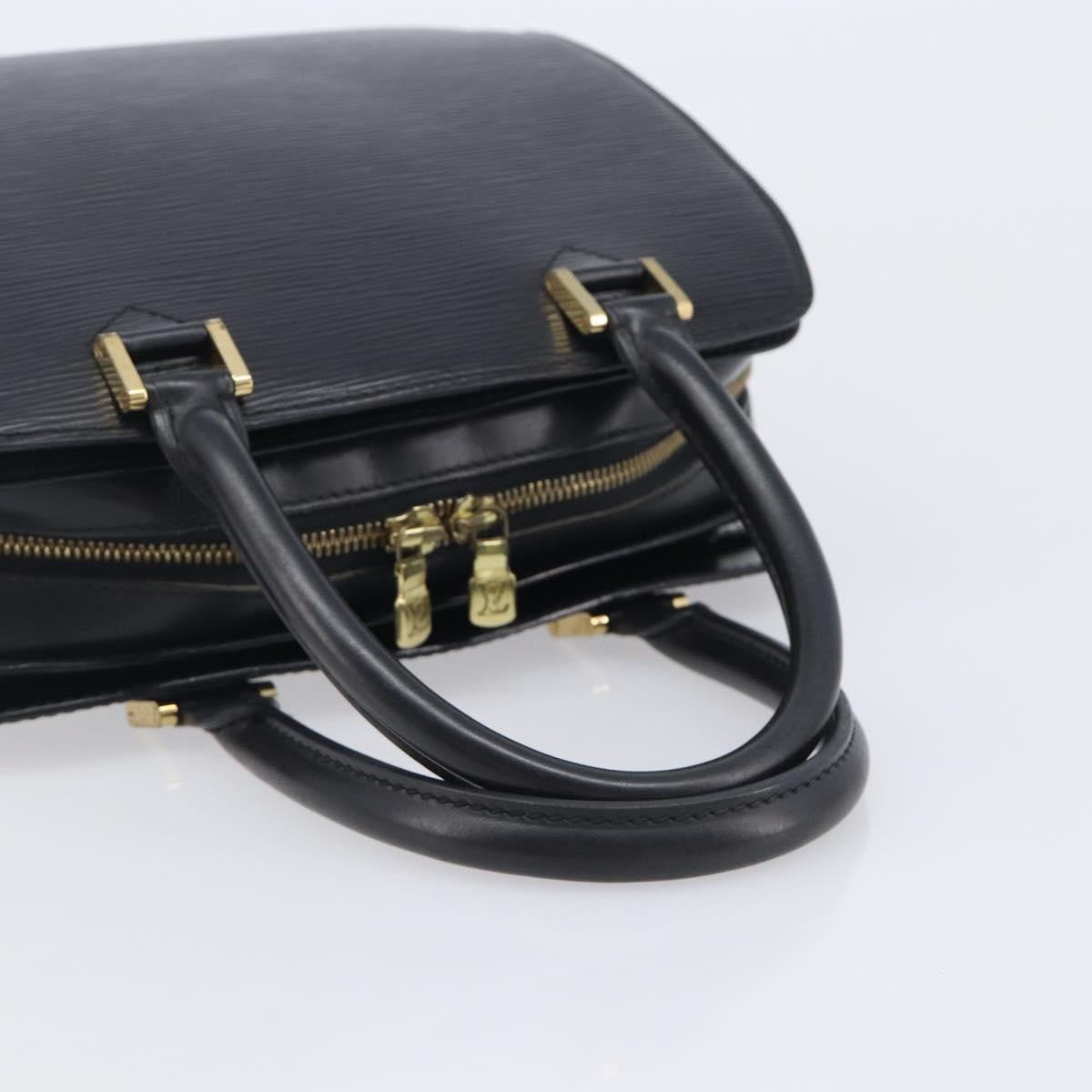 Louis Vuitton Pont Neuf Epi Leather, Black, Leather, Handbag