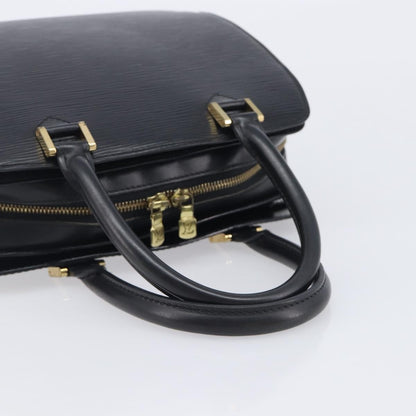 Louis Vuitton Pont Neuf Epi Leather, Black, Leather, Handbag