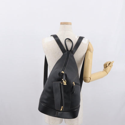 Loewe Anton Leather, Black, Leather, Backpack