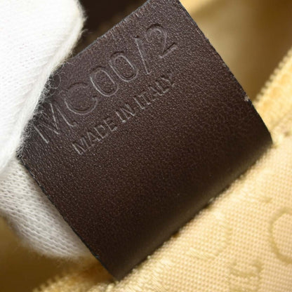 Celine Macadam Canvas, Brown, Canvas, Shoulder Bag