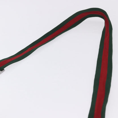 Gucci Front Pocket Web Messenger GG Canvas, Black, Canvas, Crossbody Bag