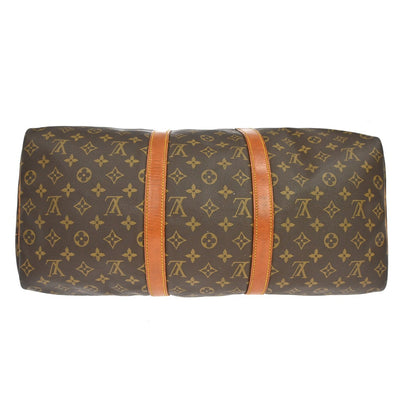 Louis Vuitton Keepall Monogram Canvas, Brown, Canvas, Travel Bag