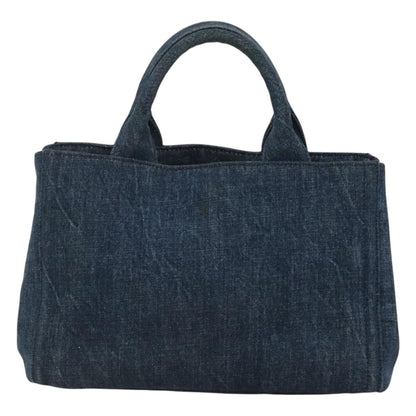 Prada Canapa, Blue, Denim - Jeans, tote